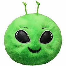 Sebastian the Alien Bouncer 8cm TY Beanie Balls DOB September 16th