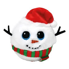 Jack The Snowman Bouncer 8cm TY Beanie Balls DOB February 28th