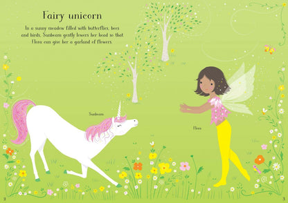 Little First Stickers Unicorns Book by Usborne 3+