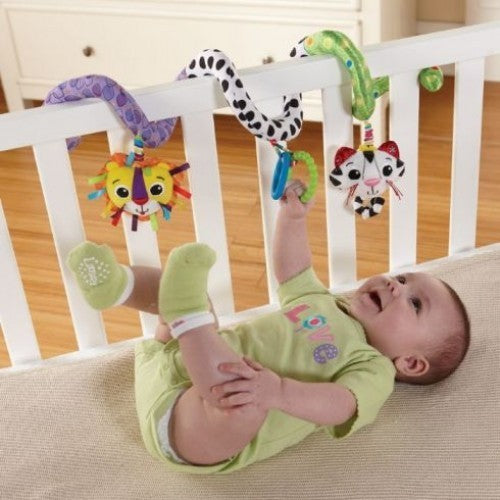 LAMAZE Activity Spiral Baby Pram or Cot Toy Set by Tomy 0m+