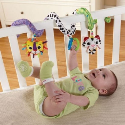LAMAZE Activity Spiral Baby Pram or Cot Toy Set by Tomy 0m+