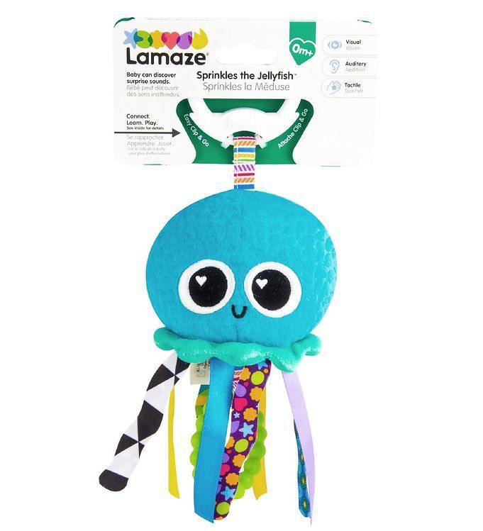 Lamaze Sprinkles the Jellyfish Clip & Go Baby Soft Toy From 0+