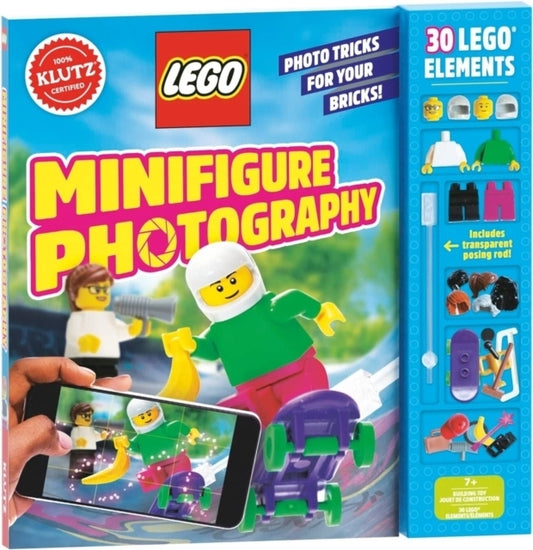 LEGO Minifigure Photography with 30 Pieces and Book by Klutz 7+