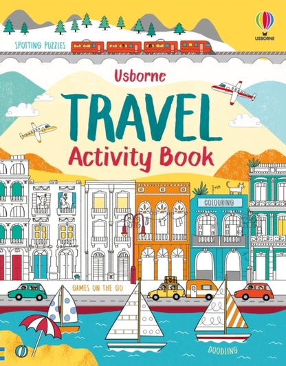 Travel Activity Book by Usborne Childrens Books for 6+