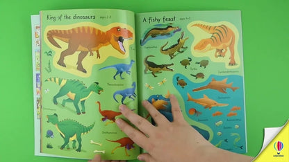 First Sticker Book T. Rex with 150 Sticker by Usborne