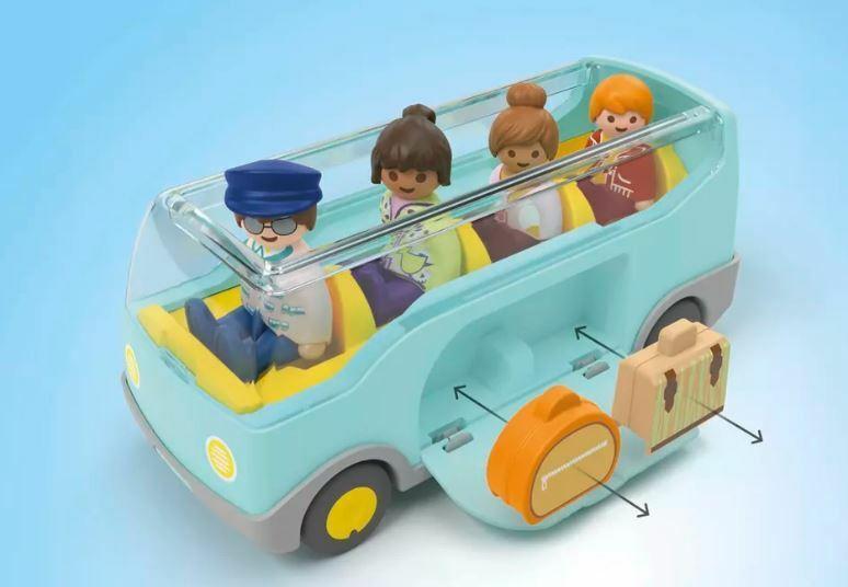 Playmobil Junior Airport Shuttle Bus 71682 Play Set 1-4 years
