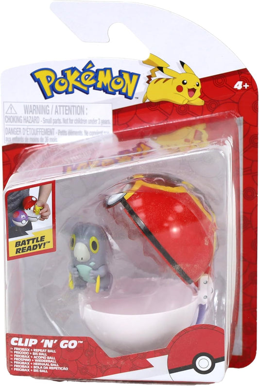 Frigibax & Repeat Ball Pokémon Clip ‘N’ Go Ball 4+