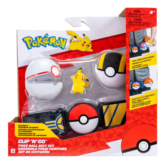 Pokémon Clip ‘N’ Go Ball Poke Ball Belt Set 4+