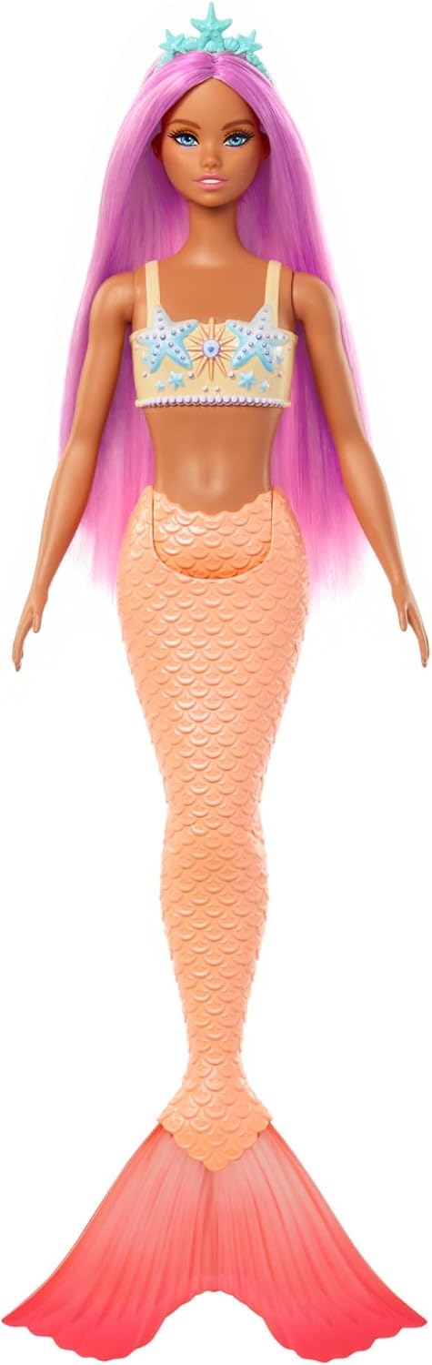 Mermaid Doll with Orange Hair by Mattel +3