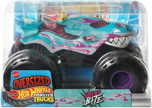Hot Wheels Monster Trucks 1:24 Oversized - Great Bite 3+