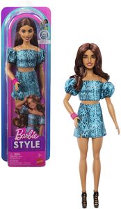 Barbie Fashionistas Doll #250 Teal Animal Print by Mattel +3