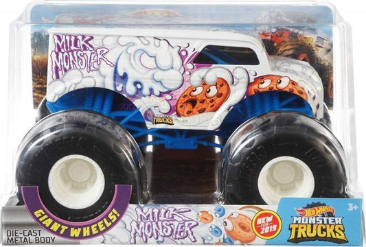Hot Wheels Monster Trucks 1:24 Oversized - Milk Monster 3+