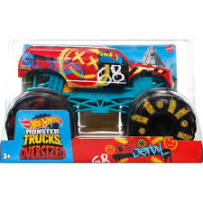 Hot Wheels Monster Trucks 1:24 Oversized - Dem Derloy 3+