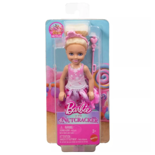 Barbie in the Nutcracker Chelsea Snowfairy Blonde Doll by Mattel 3+