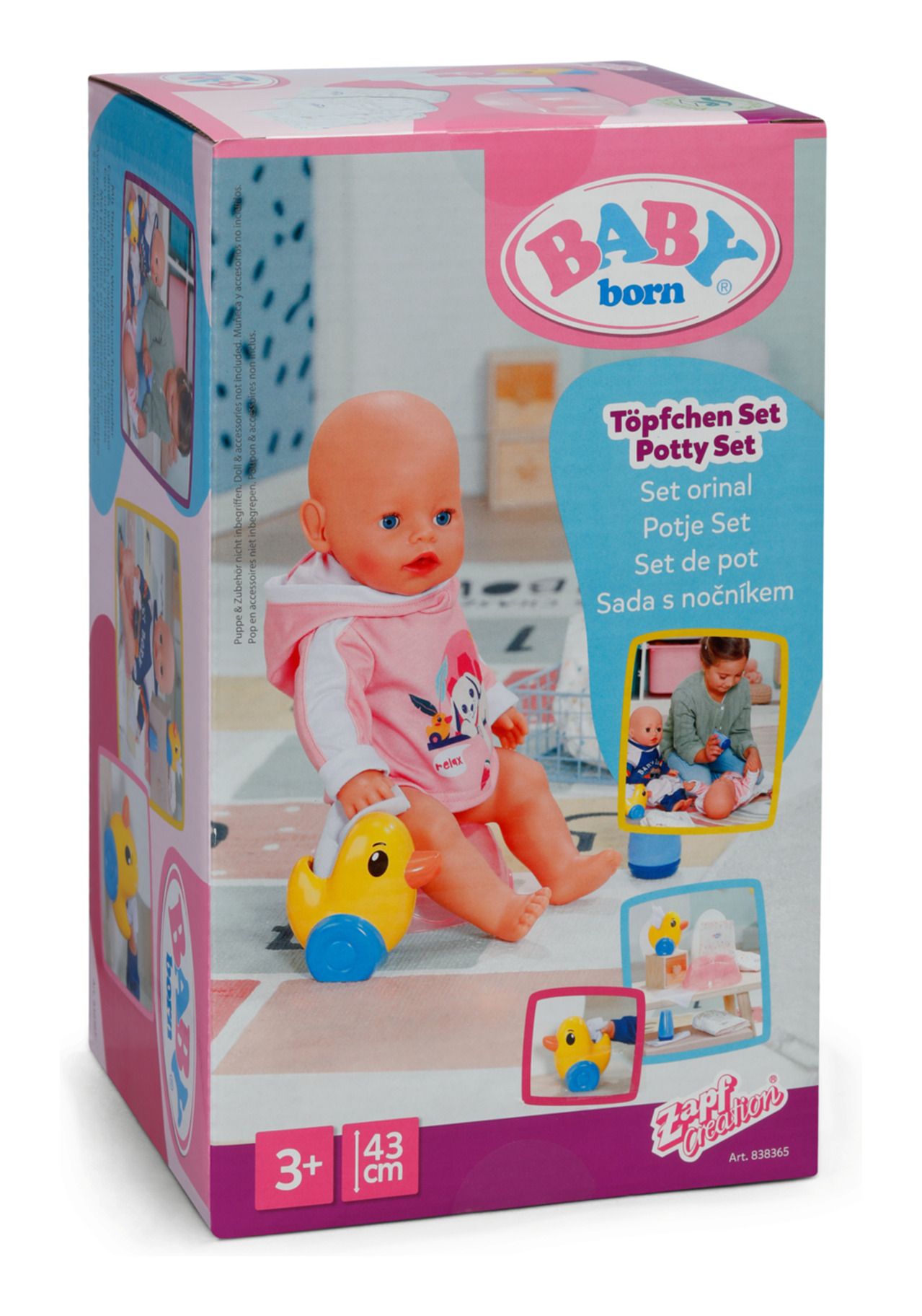 Baby Born Potty Set 3+