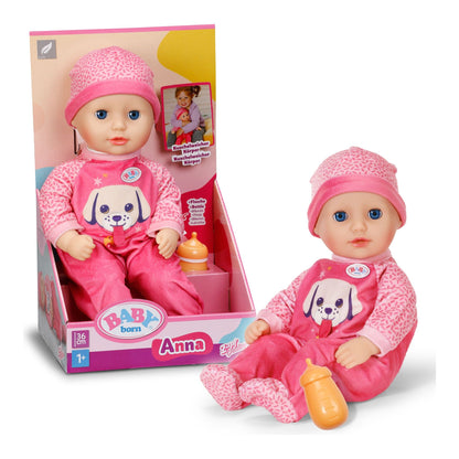 Baby Born Doll Anna Pink 36 cm 1+