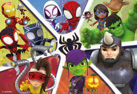 Spidey & His Amazing Friends, 2x24pc Jigsaw Puzzles