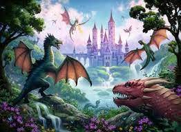 The Dragons Wrath, 300pc XXL Jigsaw Puzzle