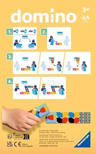 Ravensburger Bluey Dominoes Game 3+
