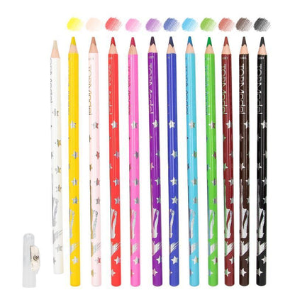 TOPModel Basic Colouring Pencil Set 12 Colours  412216_A