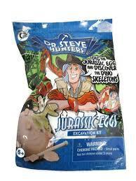 Dr. Steve Hunters Jurassic Eggs Excavation Foil Bag