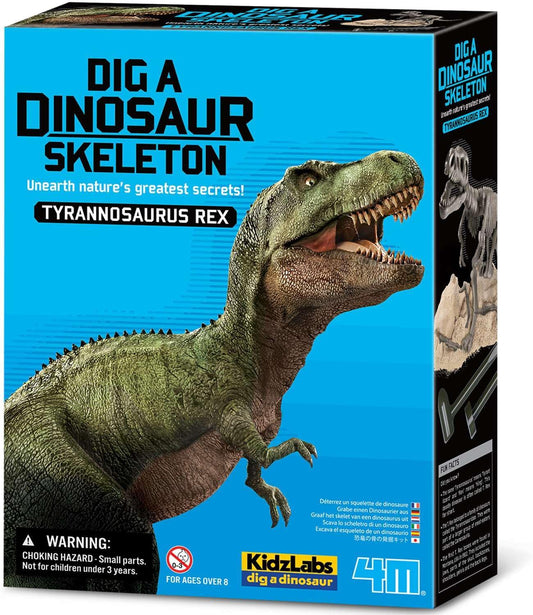 Dig A Dinosaur Kit - Tyrannosaurus Rex by 4M 8+