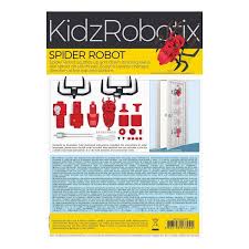 KidsRobotix Spider robot kit by STEM 4M 8+