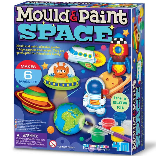 Mould and Paint Space Creative Craft Set by 4M 5+