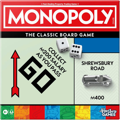 Monopoly Classic Refresh 2025 by Hasbro 8+
