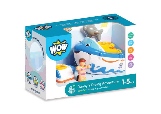 Danny's Diving Adventure Bath Toy by WOW Toys 1-5 years