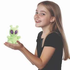 Ross the Alien Palm Pals 5" Plush Soft Toys by Aurora 0+