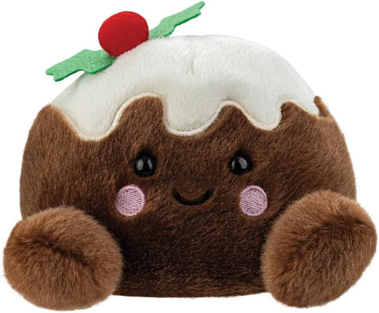 Carol Christmas Pudding Palm Pals 5" Plush Soft Toys by Aurora 0+
