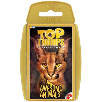 Top Trumps Awesome Animals Card Game 6+