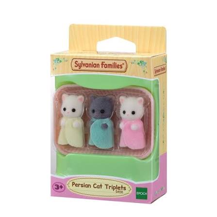 Sylvanian Families Persian Cat Triplets by Epoch 3+