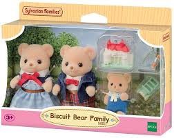 Sylvanian Families Biscuit Bear Family 5851 3+
