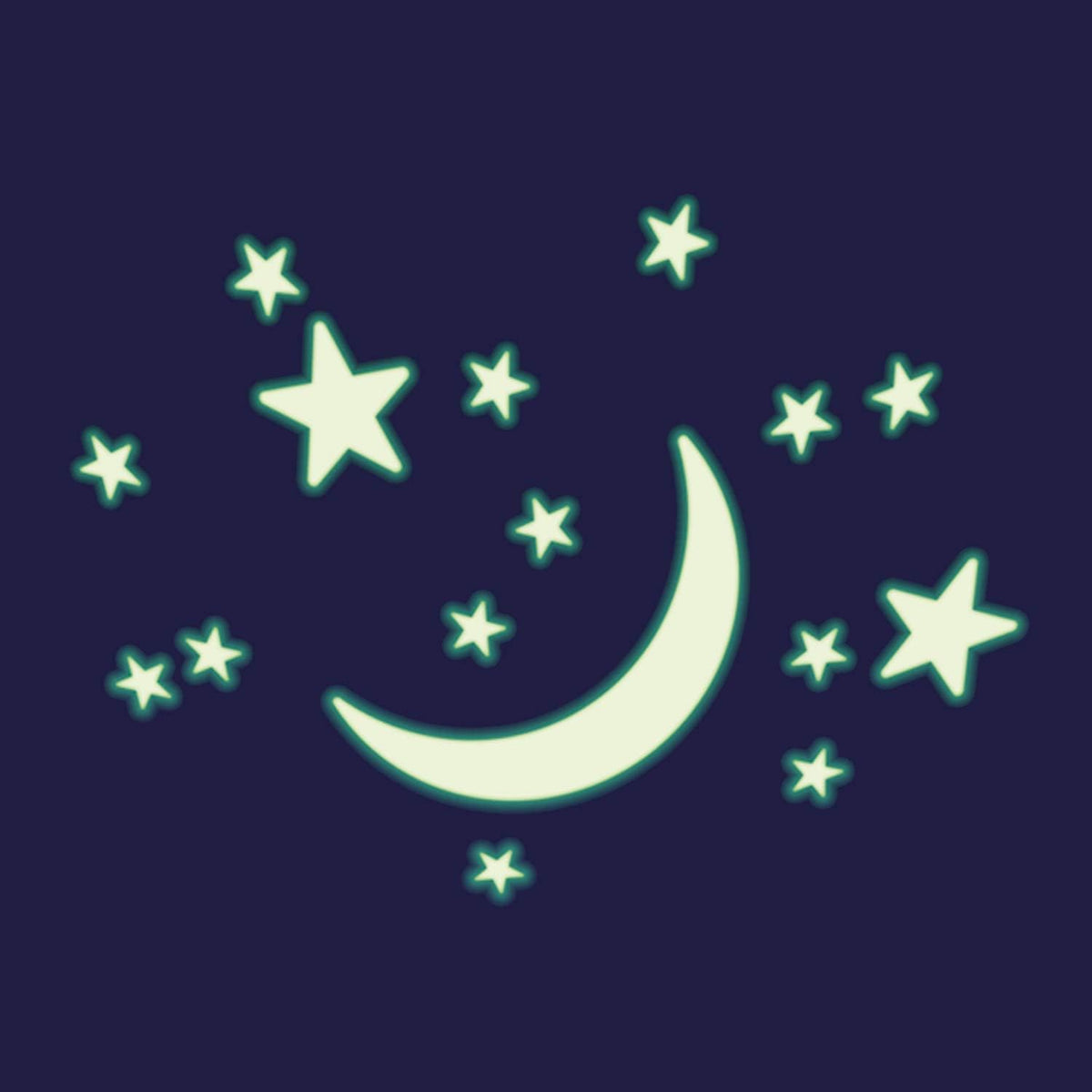 Glow Crescent Moon by the Original Glowstars Company 6+