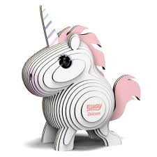 Eugy 3D Unicorn Craft Kit Model No. 014 by Brainstorm