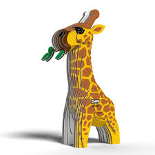 Eugy 3D Giraffe Craft Kit Model No. 009 by Brainstorm