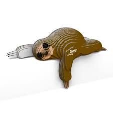 Eugy 3D Sloth Craft Kit No. 032 by Brainstorm