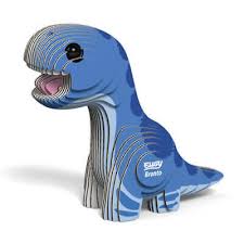 Eugy 3D Bronto Craft Kit Model No. 008 by Brainstorm