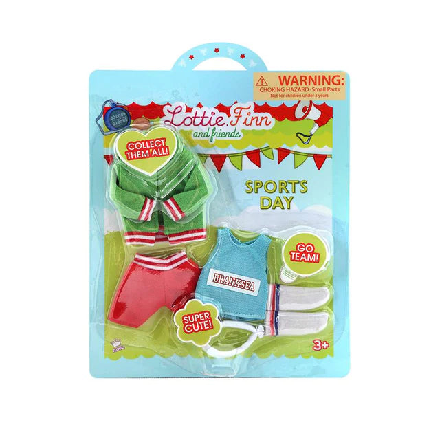 Lottie Dolls Sports Day Outfits 3+