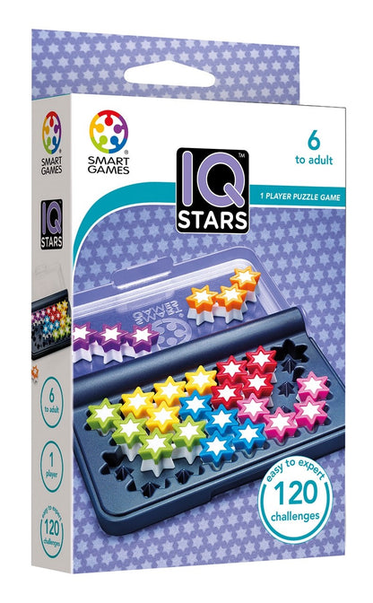 IQ Stars Puzzle Game by Smart Games 6+