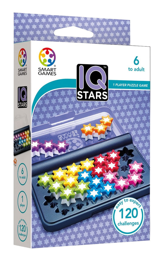 IQ Stars Puzzle Game by Smart Games 6+