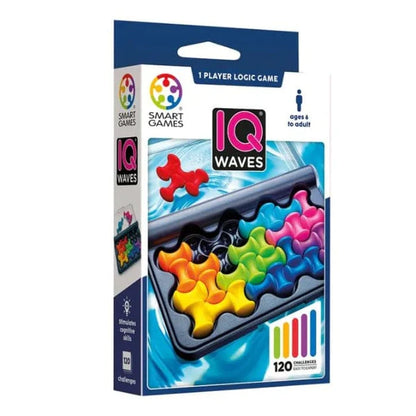 IQ Waves Puzzle Game by Smart Games 6+