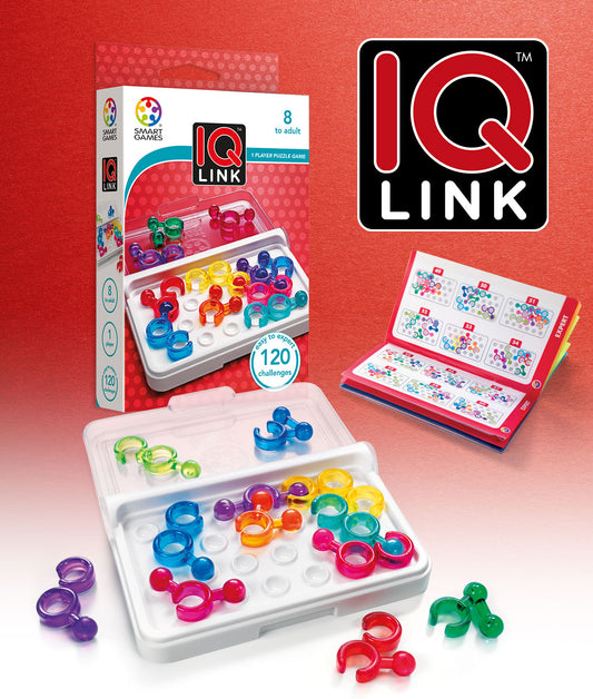 IQ Link Puzzle Game by Smart Games 8+