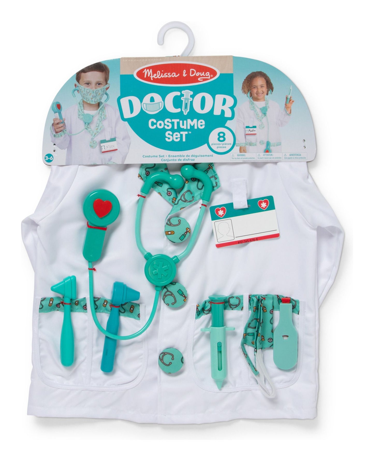 Doctor Dress Up Costume Set Melissa & Doug 3 to 6 years