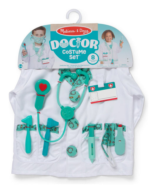 Doctor Dress Up Costume Set Melissa & Doug 3 to 6 years