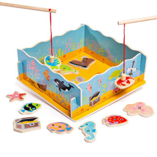 Wooden Fishing Game 18m+ By Big Jigs Toys