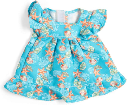 Dress with Shells for Rag Doll 28 cm (Small) by Bigjigs Toys 2+