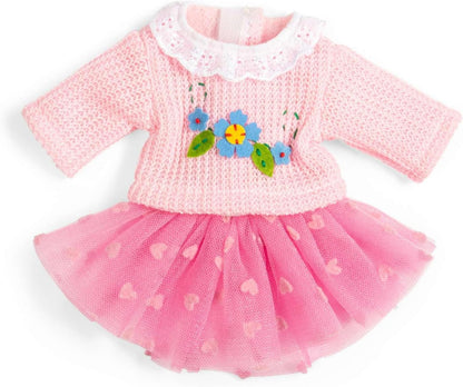 Pink Tutu with Jumper for Rag Doll 28 cm (Small) by Bigjigs Toys 2+